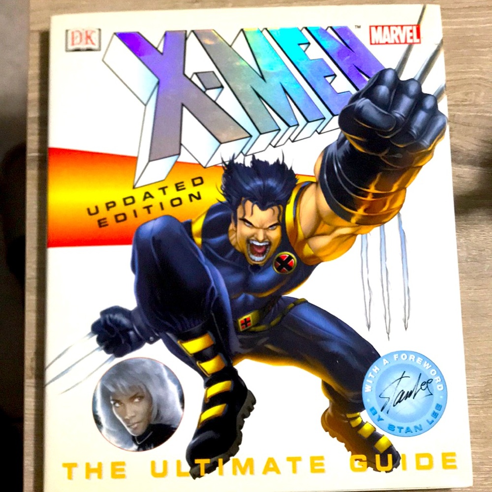2003 X-MEN Updated Edition The Ultimate Guide by Peter Sanderson with Dustcover